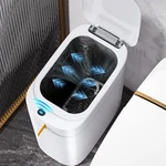 Mopup Bathroom Trash Can, Automatic Bagging Garbage 3.5 Gallon Slim Smart S. Fixed Price $62.23.
