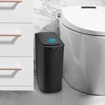 Motion Sensor Trash Can 2.6 Gallon Automatic Touchless Black Cesun Bathroom Slim. Fixed Price $51.99.