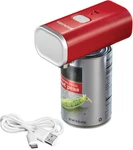 Cordless Automatic Electric Can Opener, Rechargeable & Compact Design, Red. Fixed Price $39.99.