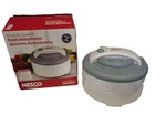 Nesco Snackmaster 4 Tray Food Dehydrator / Jerky Maker Fd-61 ( New Opened ) #. Fixed Price $59.99.