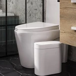 Bote De Basura Con Sensor Movimiento Tapa Para Bano Y Cocina Lujo. Fixed Price $55.71.