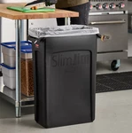 Rubbermaid Fg354060bla 92 Qt. / 23 Gallon Slim Jim Black Rectangular Trash Can. Fixed Price $35.09.