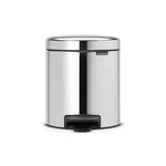 Brabantia Step-on Xs Trash Can Brilliant Steel 0.8 Gallon / 3l Bathroom Bedroom. Fixed Price $92.63.