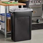 Rubbermaid Fg354060bla 92 Qt. / 23 Gallon Slim Jim Black Rectangular Trash Can. Fixed Price $31.66.