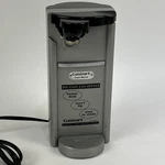 Vintage Cuisinart Heavy Duty Die Cast Metal Electric Can Opener Tested & Works!. Fixed Price $17.95.