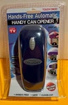Handy Can Opener Automatic Onetouch Hands-free, Blue, New /sealed, Free Shipping. Fixed Price $20.00.