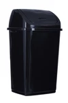 Superio Large Kitchen Swing Top Trash Can - 13 Gallon, Black. Fixed Price $55.99.