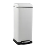 Stylish 8 Gallon White Trash Can With Step Pedal Durable Home Decor Solution. Fixed Price $106.90.