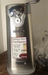 Cuisinart Sco-60 Deluxe Stainless Steel Electric Can Opener Never Used!. Fixed Price $40.00.