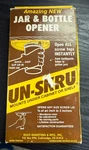 Vintage Un-skru Jar & Bottle Opener Under Counter Screwtop 3/8"-5" Model 333 New. Fixed Price $9.00.