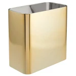 Mdesign Small Metal 2.4 Gallon/9 Liter Trash Can Wastebasket Garbage Bin For Bat. Fixed Price $137.67.
