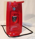Farberware Electric Can Opener Red One Touch Hands Free Model Kitchen Tabletop. Fixed Price $10.00.