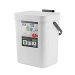 Small Trash Can With Lid Mini Kitchen Hanging Tightly Sealed Odor Free. Fixed Price $23.40.