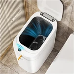 Funest Smart Bathroom Trash Can With Lid - 3.5 Gal Rechargeable Motion Sensor. Fixed Price $52.28.