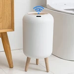 Uralfa Motion Sensor Trash Can With Lid, 3 Gallon / 11 L Automatic Bathroom T.... Fixed Price $42.51.