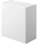 Yamazaki Wall-mounted Toilet Pot Storage Case White Approx. W20.5 X D12.2-23.2. Fixed Price $103.52.