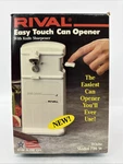 Vintage New In Box Rival Electric Can Opener W Knife Sharpener 726. Fixed Price $36.96.