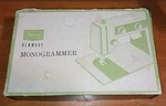Vintage Sears Kenmore Monogrammer Sewing Attachment Nos In Box W/ Instructions. Fixed Price $39.95.