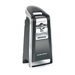 Hamilton Beach Smooth Edge Automatic Electric Can Opener, Black & Stainless. Fixed Price $34.99.