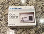Toastmaster Platinum Under Cabinet Electric Can Opener Knife Sharpener 2214s. Fixed Price $35.00.