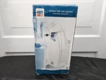Round The House Deluxe Tall Can Opener With Knife Sharpener White. Fixed Price $14.99.