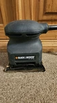 Black And Decker 7441, 1/4 Sheet Palm Sander Tested Works. Fixed Price $14.99.