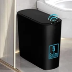 Tipgo 5 Gallon Motion Senor Bathroom Trash Can With Lid, Automatic Garbage Ca.... Fixed Price $49.71.
