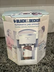 Nib Black & Decker Lids Off Automatic Jar Opener White Nos Vintage 2002 Jw200. Fixed Price $59.95.