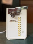 Rival Electric Can Opener Power Pierce Harvest Gold Retro Kitchen Tested Works. Fixed Price $23.99.