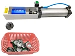 Aluminum Can Crusher, Heavy Duty Pneumatic Cylinder Soda Beer Ec.... Fixed Price $83.39.