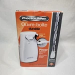 Proctor Silex Power Electric Automatic Can Opener Kitchen Knife Sharpen White. Fixed Price $14.87.