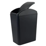 Qskely 4.5 Gallon Plastic Swingtop Trash Can Garbage With Swing Lid Black. Fixed Price $40.11.