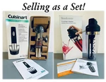 Cuisinart Cordless Wine Opener & Brookstone Automatic Drink Mixer And Pourer. Fixed Price $45.95.