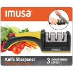 Imusa Knife Sharpener Kitchen With 3-stage Stainless Steel .... Fixed Price $15.87.