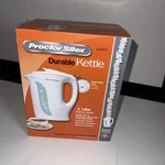 Proctor Silex Durable Kettle 1 Liter K2070y Electric, Auto Shut-off, New In Box. Fixed Price $9.43.