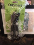 New Cuisinart Hand Can Opener/bottle Opener 8'' Black & Stainless Steel Blade. Fixed Price $12.00.