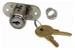 Knape & Vogt 984 Nickel 7/8" Keyed Cam Cabinet Lock - Single. Fixed Price $27.94.