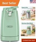 Bella Electric Can Opener And Knife Sharpener, Multifunctional Jar Bottle Op. Fixed Price $40.99.