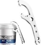 Paint Can Opener Tool Bucket 5 Gallon With Lid Openers Wrench Re. Fixed Price $15.99.