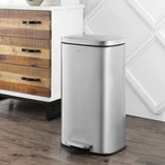 Happimess Hpm1011-trash-can Curtis 25" Tall 8-gallon Step-open - Chrome. Fixed Price $142.15.