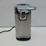 Hamilton Beach Electric Can Opener 76777 Removeable Head Knife Sharpener Ss. Fixed Price $25.00.