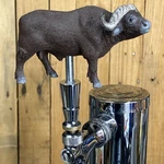 Water Buffalo Beer Tap Handle Mini Knob Pull African Cape Safari Animal Zoo 4. Fixed Price $39.99.