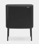 Brabantia Bo Touch Trash Can, 9.5 Gallon (36l) - Matte Black (new). Fixed Price $174.99.