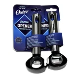 2 Pack Oster Baldwyn 6in Bottle Opener Black With Stainless Steel Handle. Fixed Price $25.99.