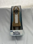 Wemco Wall Mounted Bottle Opener W/cap Catcher High Tide Man Cave Tiki Bar Gift. Fixed Price $19.99.