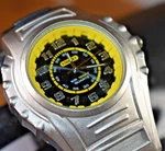 Stanley Tools Advance Men's Yellow Watch/bottle Opener Plate New Battery!. Fixed Price $37.00.