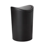 Superio Small Bathroom Trash Can With Lid, Modern Matte Black Mini. Fixed Price $36.99.