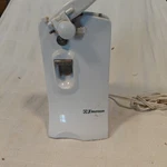Emerson Tall Electric Can Opener & Knife Sharpener White. Fixed Price $20.00.