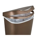 Umbra Brim 13 Gal Bronze Plastic Step On Trash Can. Fixed Price $52.56.