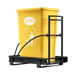 Anasta Single Pull Out Trash Can Under Cabinet 7-13 Gal, Heavy Duty Sin.... Fixed Price $87.99.